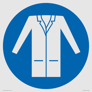 MV11501: Custom Mandatory: Wear a lab coat