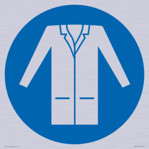 MV11501: Custom Mandatory: Wear a lab coat