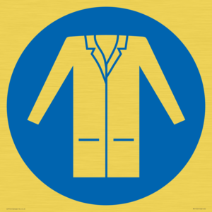 MV11501: Custom Mandatory: Wear a lab coat