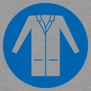 MV11501: Custom Mandatory: Wear a lab coat