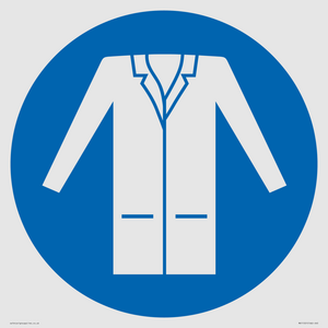 MV11501: Custom Mandatory: Wear a lab coat
