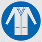 MV11501: Custom Mandatory: Wear a lab coat