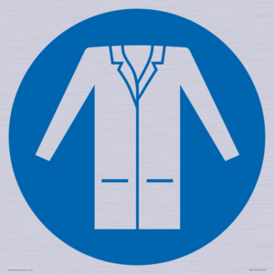 MV11501: Custom Mandatory: Wear a lab coat