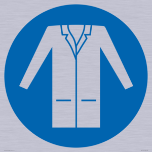 MV11501: Custom Mandatory: Wear a lab coat