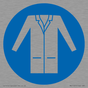 MV11501: Custom Mandatory: Wear a lab coat