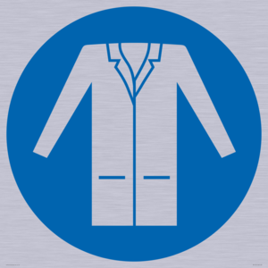 MV11501: Custom Mandatory: Wear a lab coat