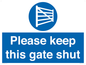 MV12024: Please keep this gate shut