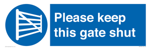 MV12024: Please keep this gate shut
