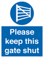 MV12024: Please keep this gate shut