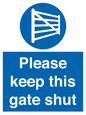 MV12024: Please keep this gate shut