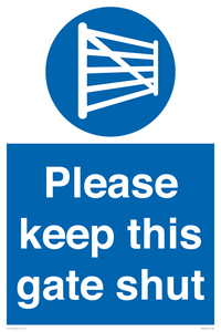 MV12024: Please keep this gate shut