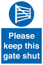 MV12024: Please keep this gate shut