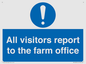 MV12033: All visitors report to the farm office