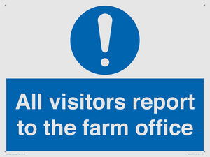 MV12033: All visitors report to the farm office