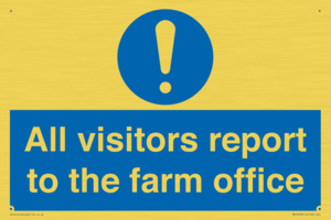 MV12033: All visitors report to the farm office