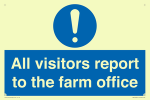 MV12033: All visitors report to the farm office