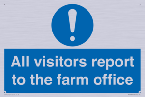 MV12033: All visitors report to the farm office