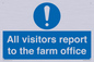 MV12033: All visitors report to the farm office