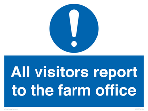 MV12033: All visitors report to the farm office