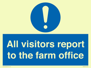 MV12033: All visitors report to the farm office