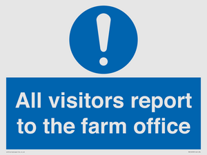 MV12033: All visitors report to the farm office