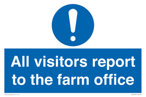 MV12033: All visitors report to the farm office