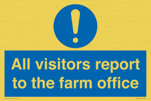 MV12033: All visitors report to the farm office