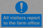 MV12033: All visitors report to the farm office