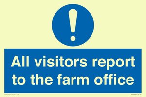 MV12033: All visitors report to the farm office