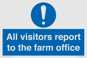 MV12033: All visitors report to the farm office