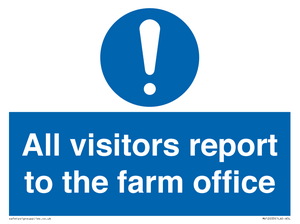 MV12033: All visitors report to the farm office