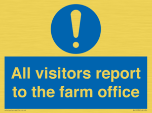 MV12033: All visitors report to the farm office