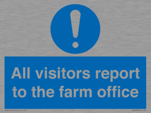 MV12033: All visitors report to the farm office