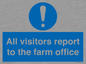 MV12033: All visitors report to the farm office
