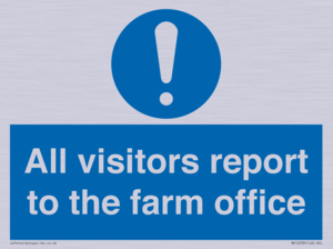 MV12033: All visitors report to the farm office