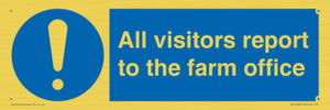 MV12033: All visitors report to the farm office
