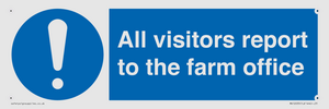 MV12033: All visitors report to the farm office