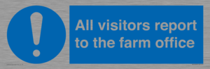 MV12033: All visitors report to the farm office