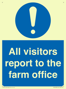 MV12033: All visitors report to the farm office