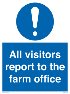 MV12033: All visitors report to the farm office