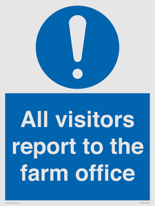MV12033: All visitors report to the farm office