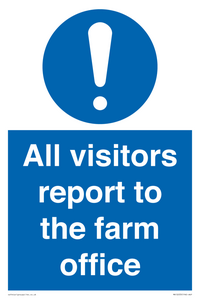 MV12033: All visitors report to the farm office