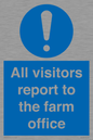 MV12033: All visitors report to the farm office