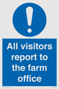 MV12033: All visitors report to the farm office