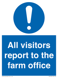 MV12033: All visitors report to the farm office