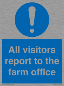 MV12033: All visitors report to the farm office