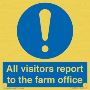 MV12033: All visitors report to the farm office