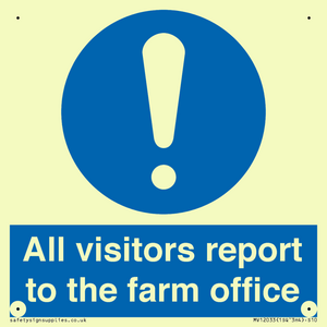 MV12033: All visitors report to the farm office