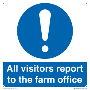 MV12033: All visitors report to the farm office