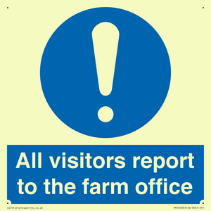 MV12033: All visitors report to the farm office